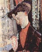 Amedeo Modigliani Portrait of Frank Burty Haviland oil painting on canvas